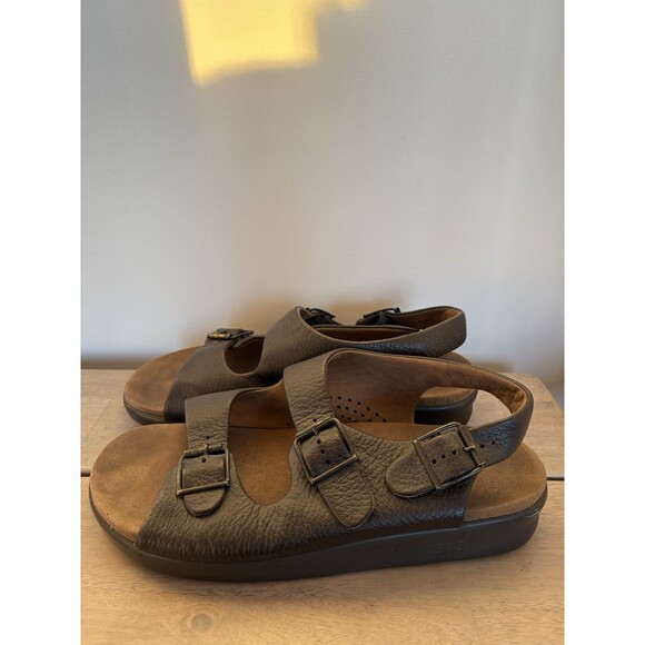 SAS Bravo Sandal Brown Leather Mens 11 Comfort Shoe main image 4